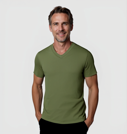 Pack de 6 Col V - Kaki