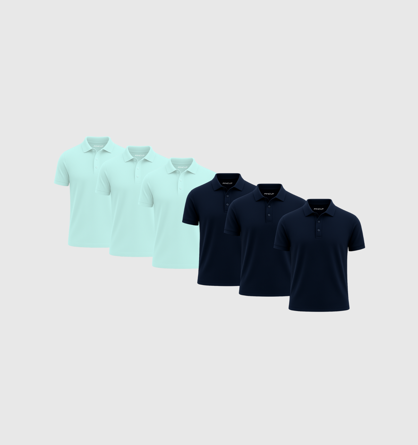 Pack de 6 Polos - Océan
